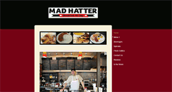 Desktop Screenshot of madhattercafe.us